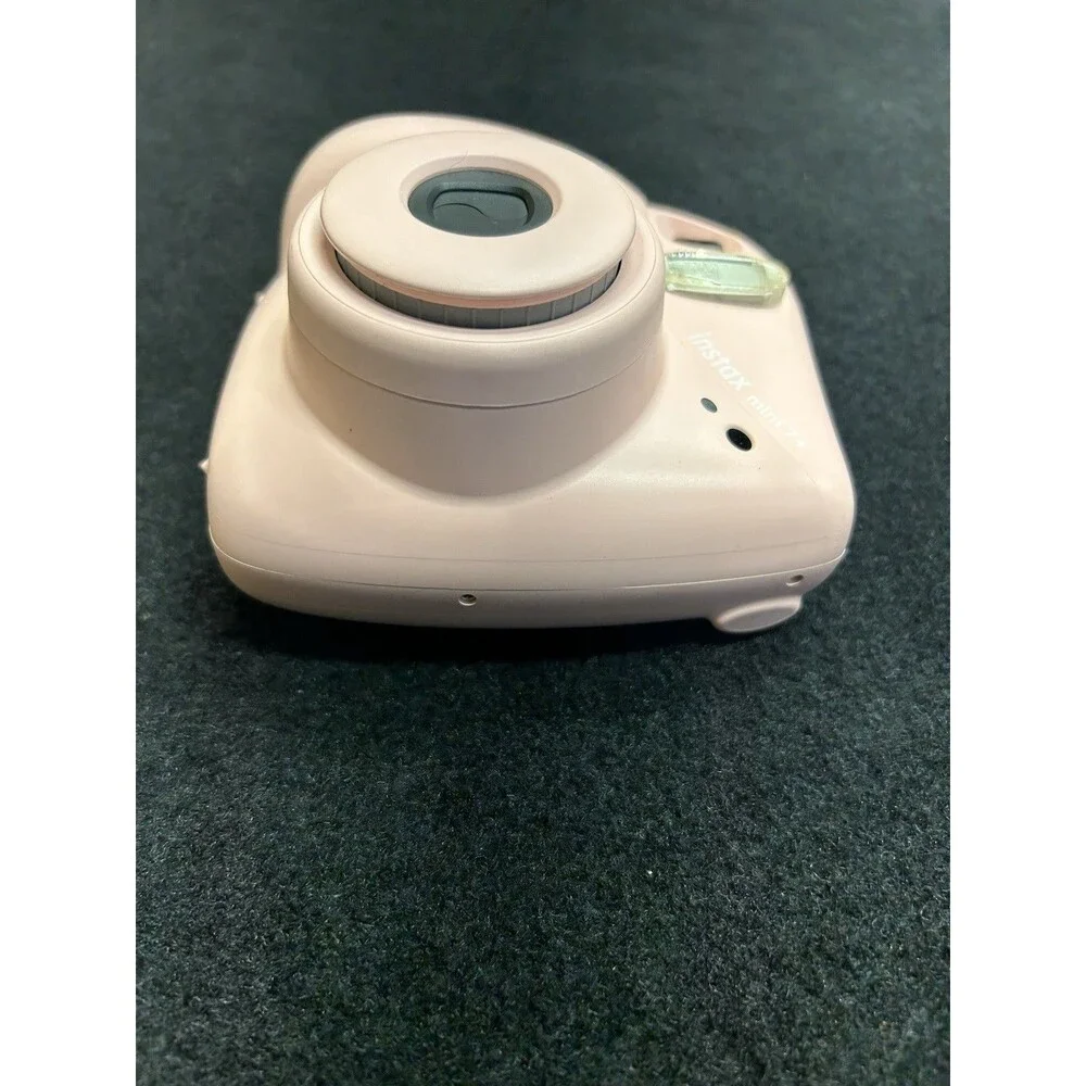 Pink Fujifilm Instax Mini 7+ Plus Instant Camera Tested Excellent Condition B-17